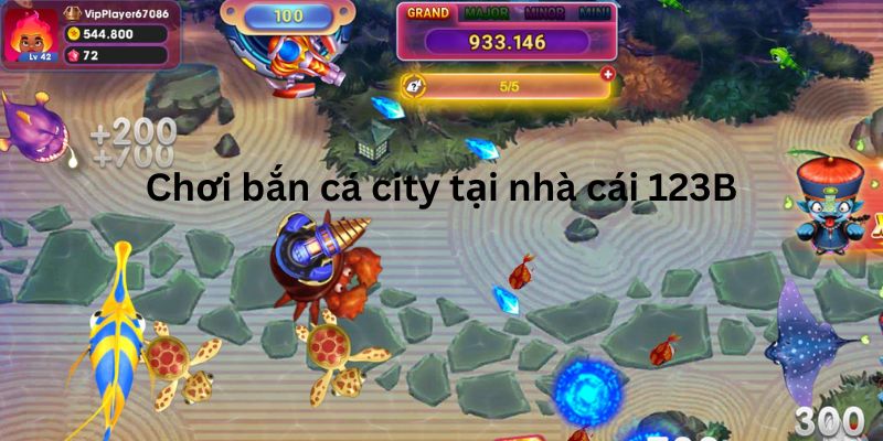 Bí Quyết Bắn Cá City: Chinh Phục Đại Dương Dễ Dàng Cùng 123B 4 Cùng chơi bắn cá city tại nhà cái 123B